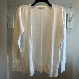 Old Navy White Cardigan Sweater